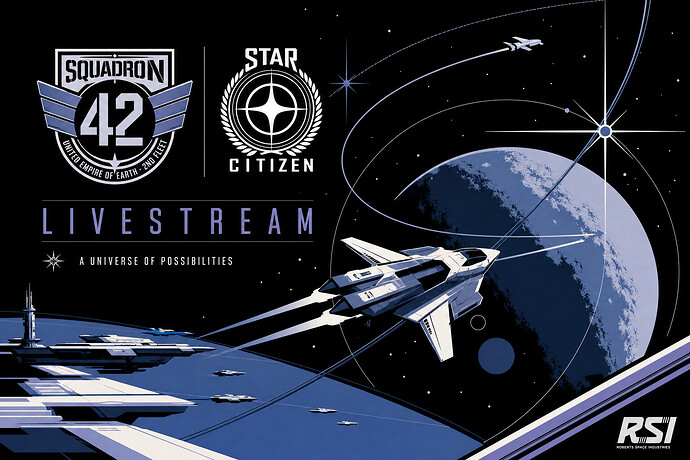 Squadron 42 and Star Citizen livestream