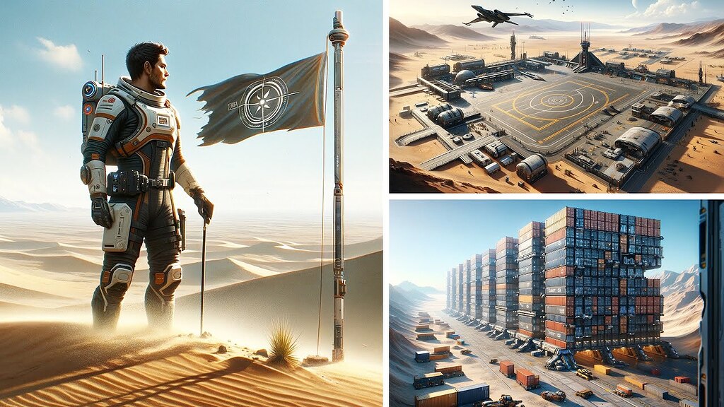 Star Citizen Base Building by Olli43 cargo StarZen