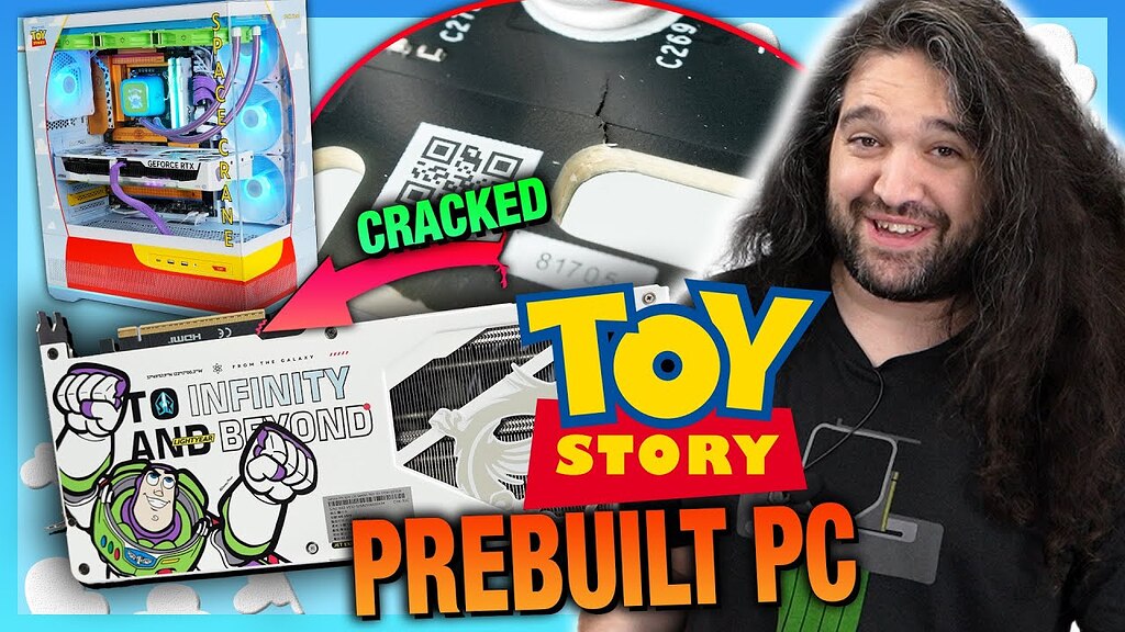 GPU Surgery: MSI Toy Story Pre-Built PC Review, Benchmarks, and ...