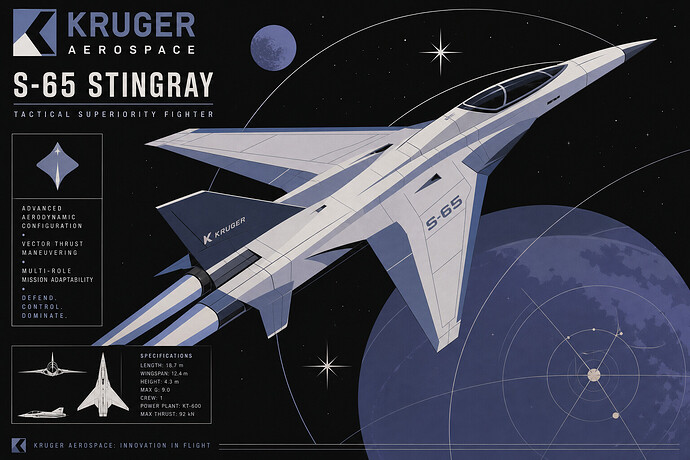 Kruger S-65 Stingray fighter ship