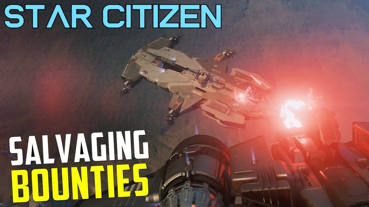 Salvage Team taking on ERT Bounties - Scavenger gameplay  with@Thunderballs_SC - Star Citizen 3.21 - gameplay - StarZen