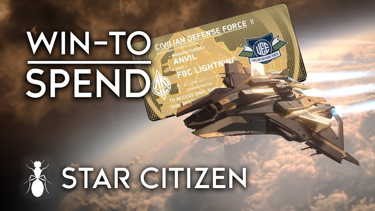 Get the Star Citizen F8C Lightning ship for free at the anniversary event