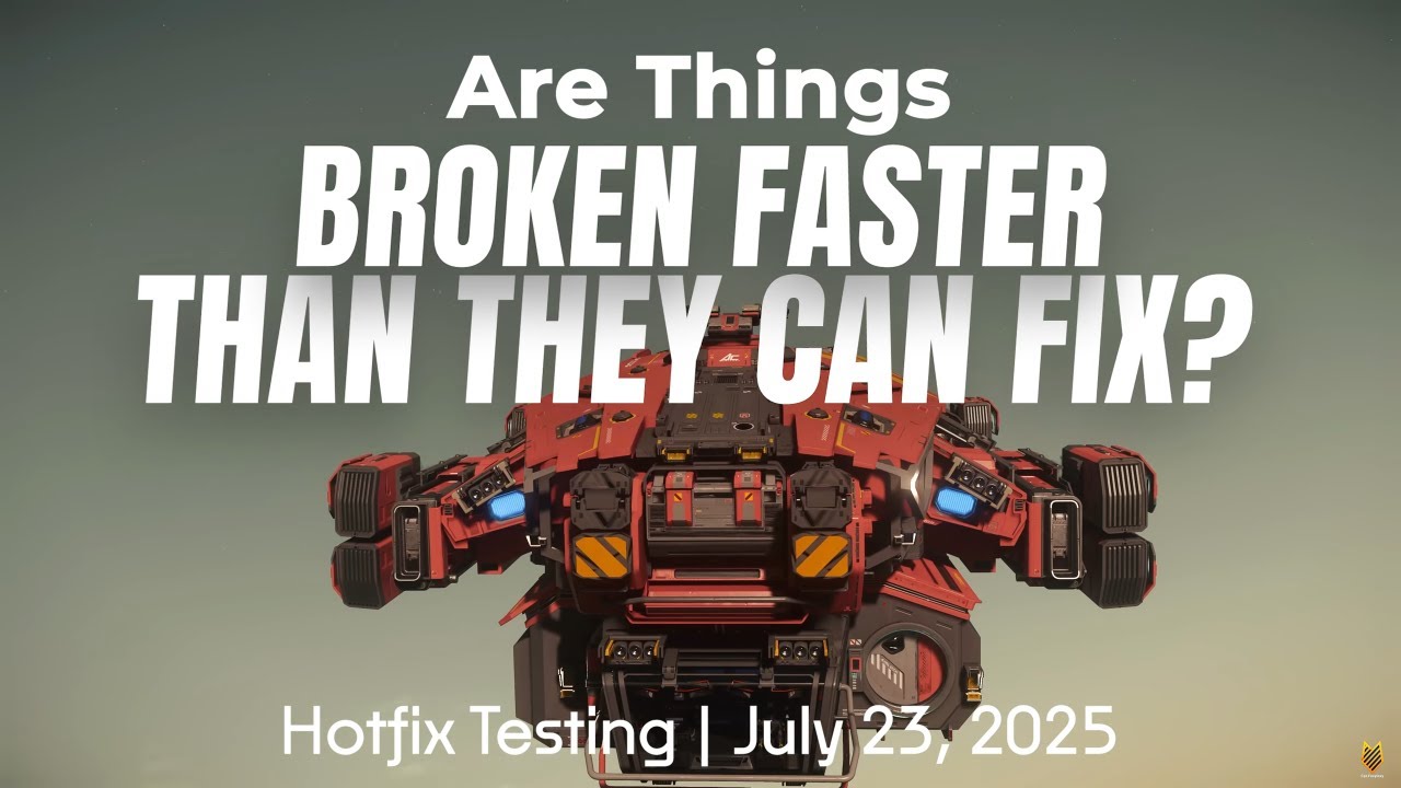 Another Hotfix Testing: July 23rd, 2025 - Are Things Broken Faster Than ...