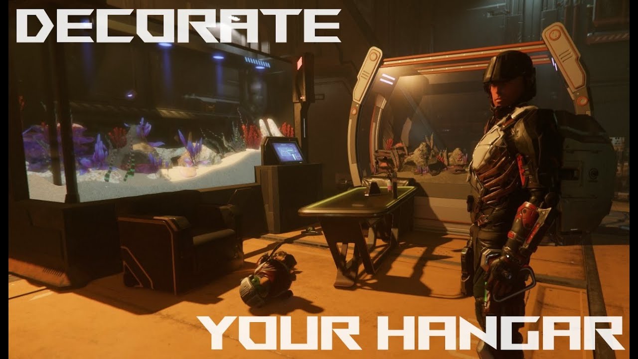 How to Decorate your Hangar in Star Citizen