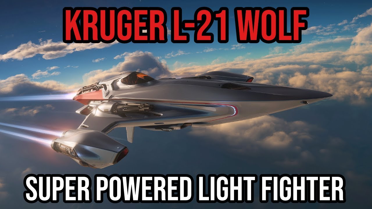 Star Citizen Ship Buyer's Guide: Kruger L-21 Wolf - Super Powered Light Fighter!
