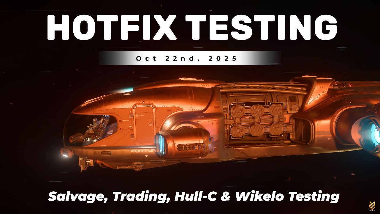Major Hotfix Testing: Salvage, Commodity Trading, Hull-C Hauling ...